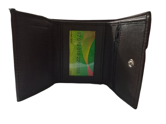 Men's Brown Real Leather Wallet