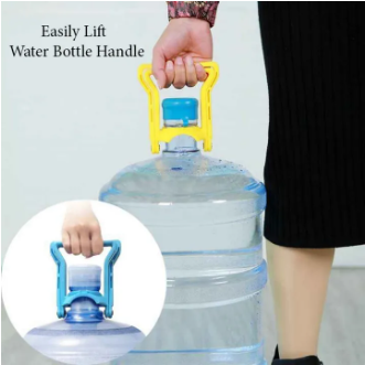 Effortless Water Bottle Handling: Durable Plastic Handle for Easy Lifting of 19 Liter Bottles - To Simplify Your Life!
