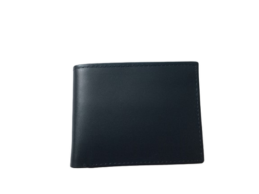 Men's Blue Real Leather Wallet