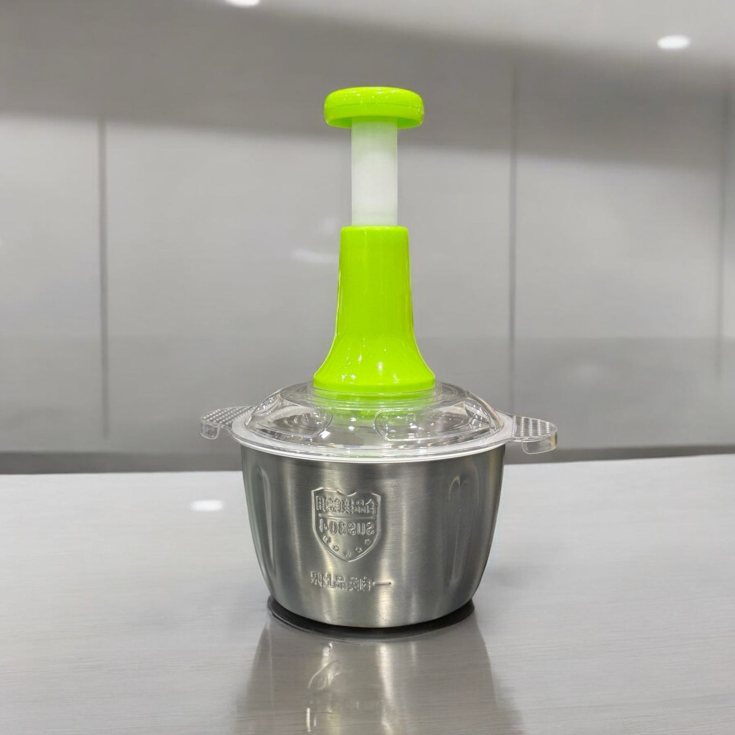 Stainless Steel Hand Push Chopper 2L Provided By Pak Galaxy