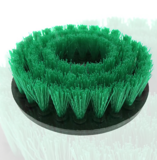 Circular Antique Brush for Cleaning Surface Nylon Polishing Brush for car tyre and Floor