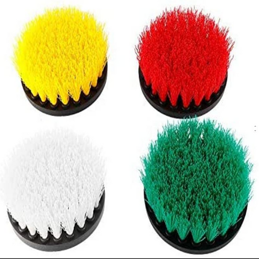 Circular Antique Brush for Cleaning Surface Nylon Polishing Brush for car tyre and Floor