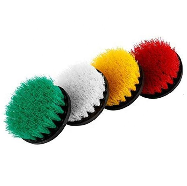Circular Antique Brush for Cleaning Surface Nylon Polishing Brush for car tyre and Floor