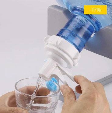 19L High-Quality Manual Water Dispenser Nozzle – Tap Spout for Bottled Water
