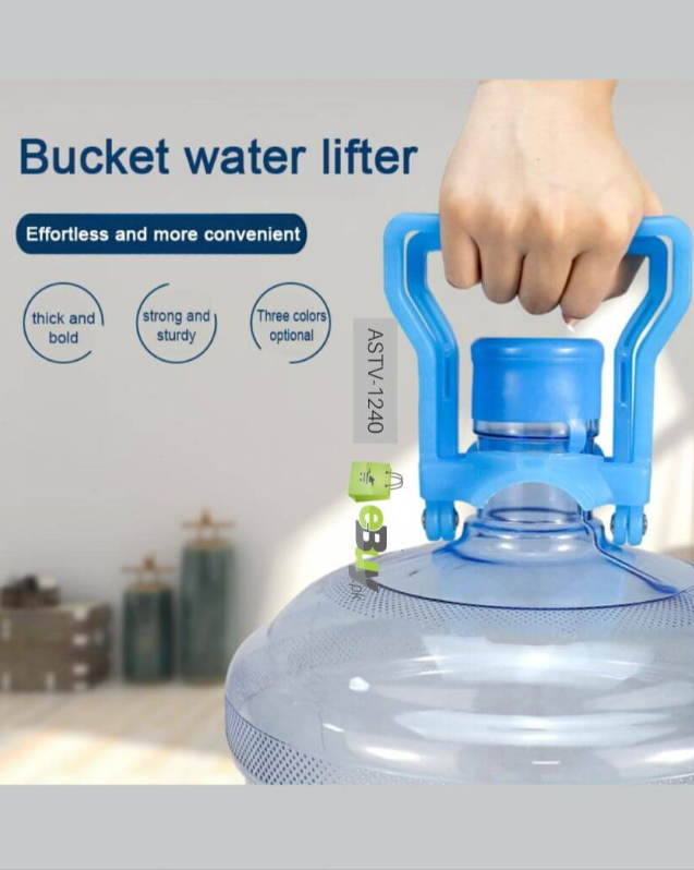 Effortless Water Bottle Handling: Durable Plastic Handle for Easy Lifting of 19 Liter Bottles - To Simplify Your Life!