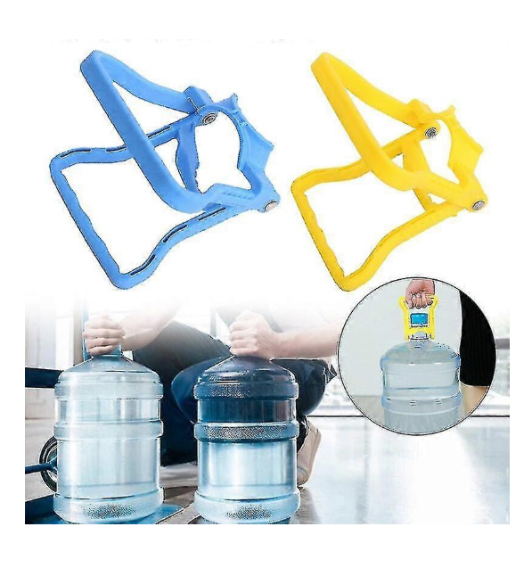 Effortless Water Bottle Handling: Durable Plastic Handle for Easy Lifting of 19 Liter Bottles - To Simplify Your Life!